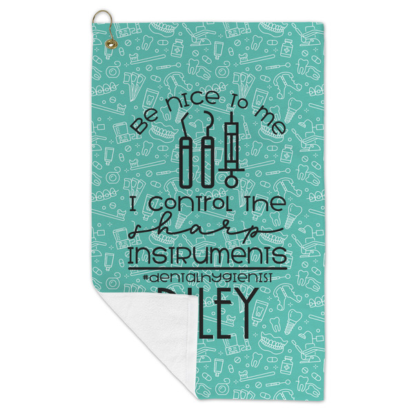 Dental Hygienist Microfiber Golf Towels - FOLD