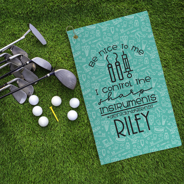 Dental Hygienist Microfiber Golf Towels - LIFESTYLE