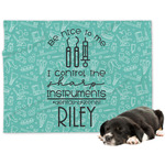 Dental Hygienist Dog Blanket - Regular (Personalized)