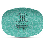 Dental Hygienist Plastic Platter - Microwave & Oven Safe Composite Polymer (Personalized)