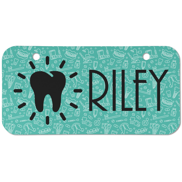 Dental Hygienist Mini Bicycle License Plate - Two Holes