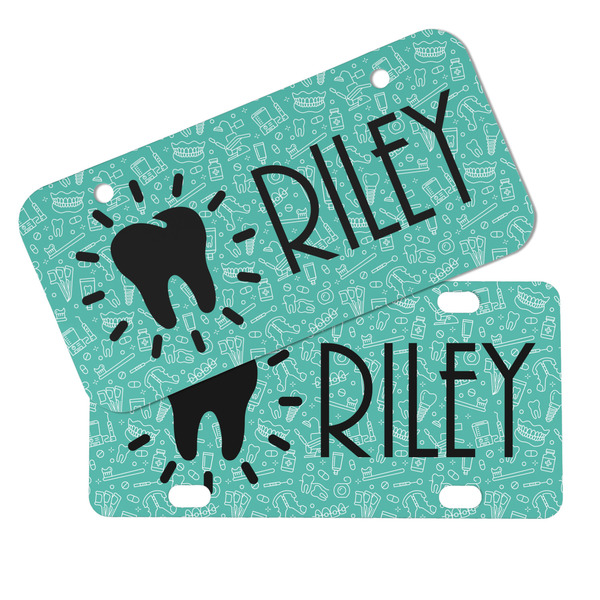 Dental Hygienist Mini License Plates - MAIN (4 and 2 Holes)