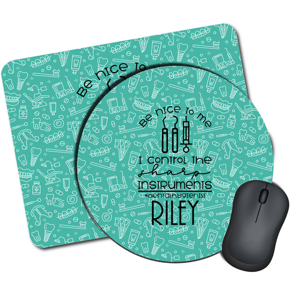 Custom Dental Hygienist Mouse Pad (Personalized)