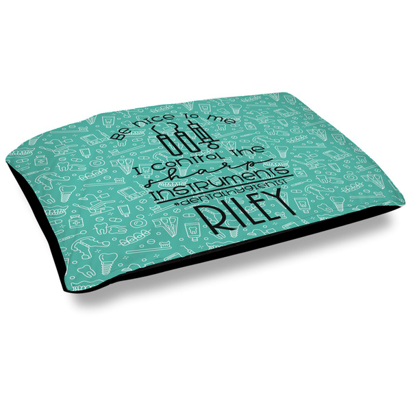 Custom Dental Hygienist Dog Bed w/ Name or Text