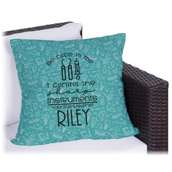 Dental Hygienist Outdoor Pillow (Personalized)