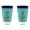 Dental Hygienist Party Cup Sleeves - without bottom - Approval