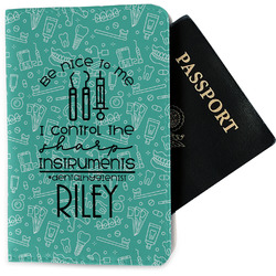 Dental Hygienist Passport Holder - Fabric (Personalized)