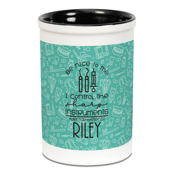 Dental Hygienist Pencil Holder - Black