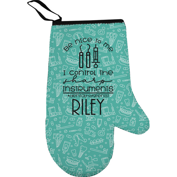 Dental Hygienist Personalized Oven Mitt
