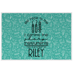Dental Hygienist Laminated Placemat w/ Name or Text