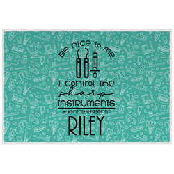 Dental Hygienist Laminated Placemat w/ Name or Text