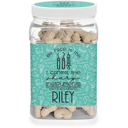 Dental Hygienist Dog Treat Jar (Personalized)
