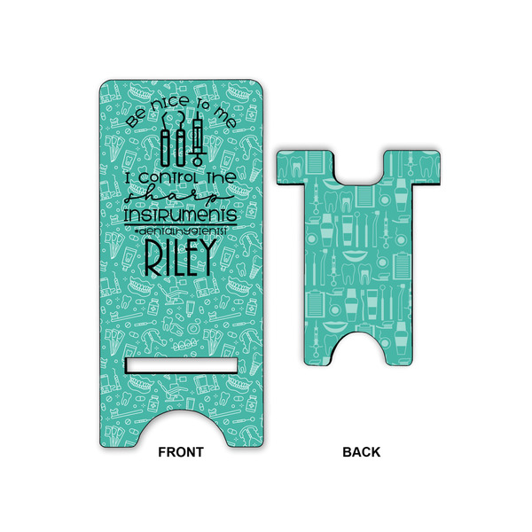 Dental Hygienist Phone Stand - Front & Back