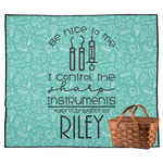 Dental Hygienist Outdoor Picnic Blanket (Personalized)