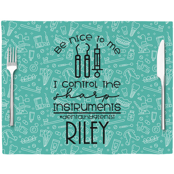 Dental Hygienist Placemat with Props