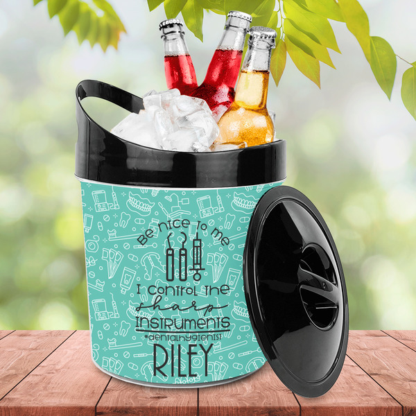 Dental Hygienist Plastic Ice Bucket - LIFESTYLE