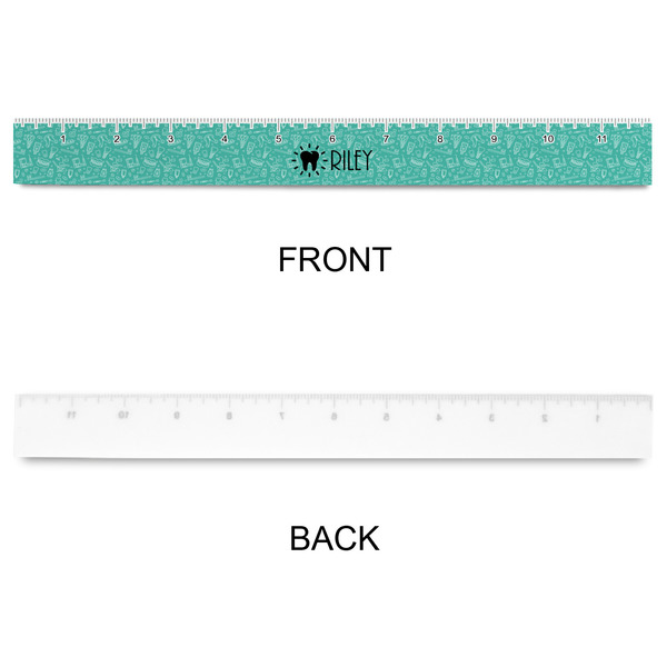 Dental Hygienist Plastic Ruler - 12" - APPROVAL
