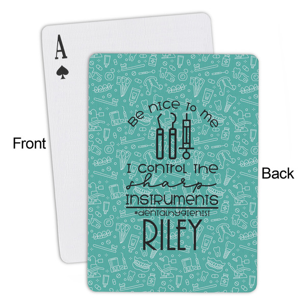 Dental Hygienist Playing Cards - Approval
