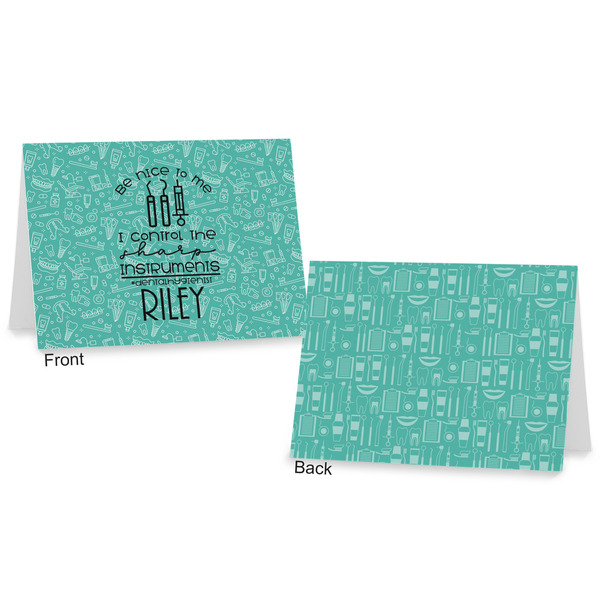 Dental Hygienist Postcard - Front and Back