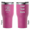 Dental Hygienist RTIC Tumbler - Magenta - Double Sided - Front & Back