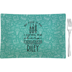 Dental Hygienist Rectangular Glass Appetizer / Dessert Plate - Single or Set (Personalized)
