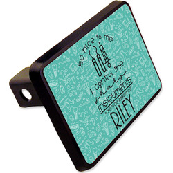 Dental Hygienist Rectangular Trailer Hitch Cover - 2" (Personalized)