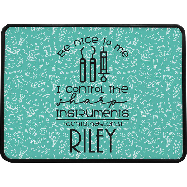 Dental Hygienist Rectangular Car Hitch Cover w/ FRP Insert