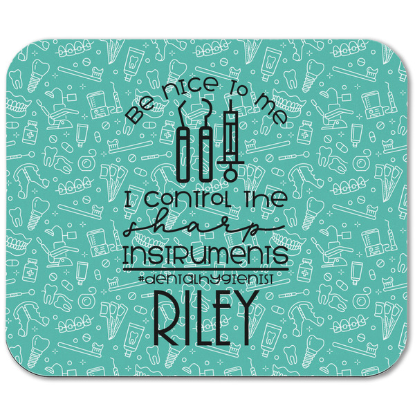 Dental Hygienist Rectangular Mouse Pad - APPROVAL