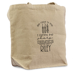Dental Hygienist Reusable Cotton Grocery Bag - Single (Personalized)