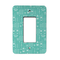 Dental Hygienist Rocker Style Light Switch Cover - Single Switch