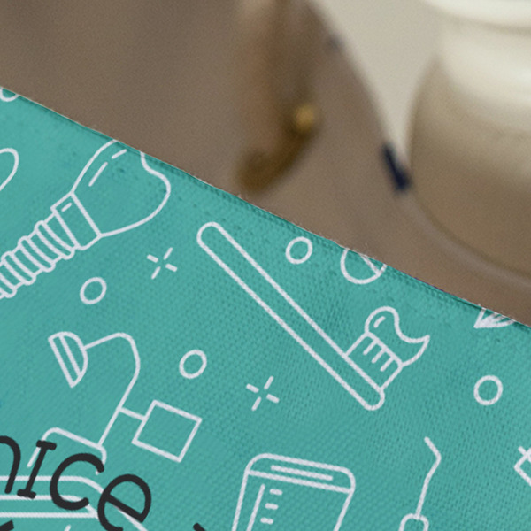 Dental Hygienist Large Rope Tote - Close Up View