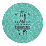 Dental Hygienist 5' Round Indoor Area Rug (Personalized)