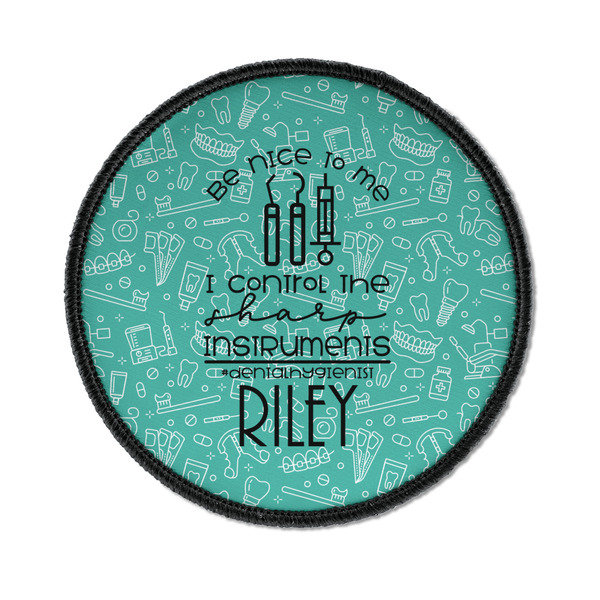 Dental Hygienist Round Patch