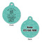 Dental Hygienist Round Pet ID Tag - Large - Approval