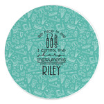 Dental Hygienist Round Stone Trivet (Personalized)