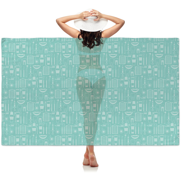 Custom Dental Hygienist Sheer Sarong