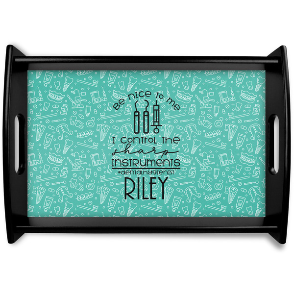 Custom Dental Hygienist Wooden Tray (Personalized)