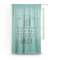 Dental Hygienist Sheer Curtain With Window and Rod