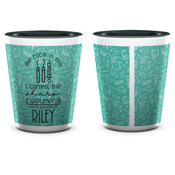 Dental Hygienist Shot Glass - Two Tone - APPROVAL