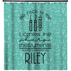 Dental Hygienist Shower Curtain (Personalized)