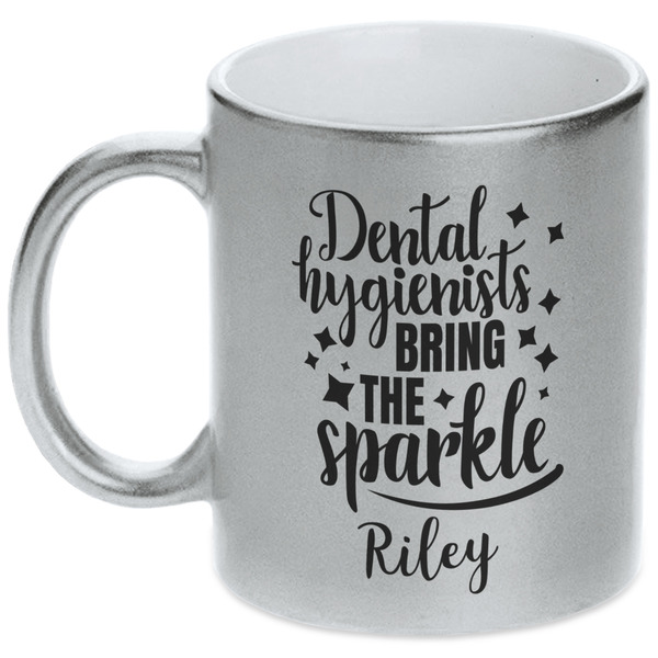 Dental Hygienist Silver Mug - Main