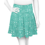 Dental Hygienist Skater Skirt - Small