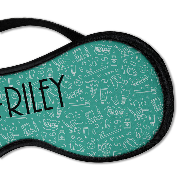 Dental Hygienist Sleeping Eye Mask - DETAIL Large