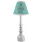 Dental Hygienist Small Chandelier Lamp - LIFESTYLE (on candle stick)