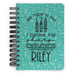 Dental Hygienist Spiral Notebook - 5x7 w/ Name or Text