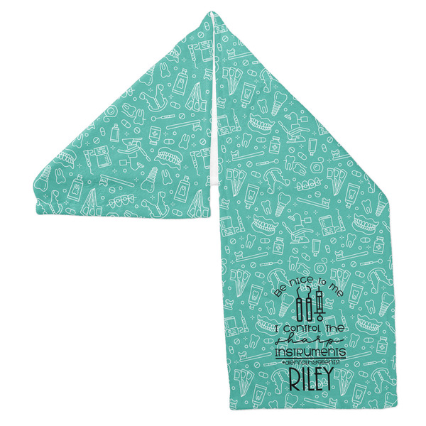 Dental Hygienist Sports Towel Folded - Both Sides Showing