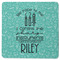 Dental Hygienist Square Rubber Backed Coaster (Personalized)