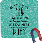 Dental Hygienist Square Fridge Magnet (Personalized)