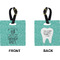 Dental Hygienist Square Luggage Tag (Front + Back)