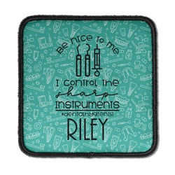 Dental Hygienist Iron On Square Patch w/ Name or Text